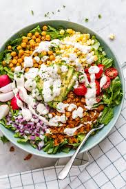 Tasty, refreshing and so easy, it will disappear fast at any gathering! Vegan Cobb Salad The Simple Veganista
