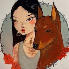 A6 Print of 'selma Bouvier'