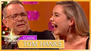 Florence Pugh LOVES Tom Hanks' Voice