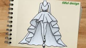 She s back illustration fashion design fashion drawing dresses fashion design sketches. Dress Design How To Draw A Dress Easy Simple Drawing Easy Drawings Drawing Ideas Youtube