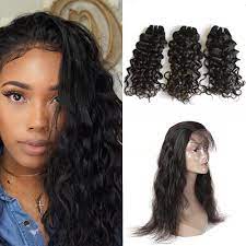 A deep side part and sleek blow dry give a polished finish. Hair Weave Natural Wave 3 Bundles With Match 360 Lace Frontal Wholesale Brazilian Peruvian Lace Wigs Virgin Hair Vendors