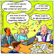 Verschillende bij het organiseren van schoolbehoeftenschoolambtenaren. Je Eerste Vergadering Notuleren