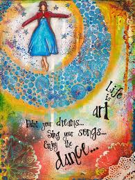Art Quotes Dance Quotes Inspirational Art Whimsical Art Etsy Art Collage Wall Whimsical Art Collage Art Mixed Media