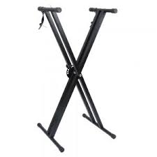 Glarry Dual Tube X Shape Keyboard Stand Black Glarrymusic In 2020 X Shaped Keyboard Leather Case