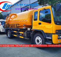 ISUZU FTR 12 ton combined jetting truck - Isuzu Truck ...