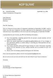 12 Contoh Dan Format Surat Pengunduran Diri Resign File Doc