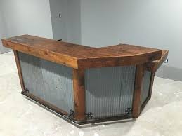 Rustic Barnwood L Bar Etsy Diy Home Bar Bar Furniture Barn Tin