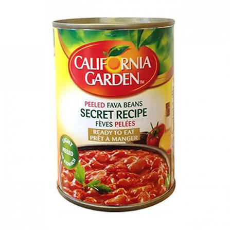Product Photo: California Garden Peeled Fava Beans Secret Recipe 450g