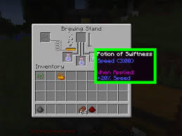 Easy Ways To Make A Potion Of Swiftness In Minecraft 11 Steps
