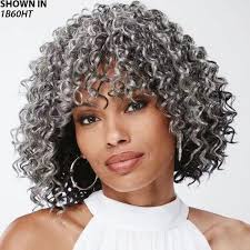 Salt&pepper silver grey curly human hair short wig bob with lush volume  rich sprial curl natural gray none lace machine made glueless wigs on-trend