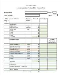 Film Financial Plan Google Search Financial Plan Template Financial Planning Financial Business Plan