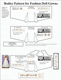 Free Printable Sewing Patterns For Barbie Wedding Dresses At Chellywood Com Easy T Barbie Doll Clothing Patterns Sewing Barbie Clothes Barbie Clothes Patterns