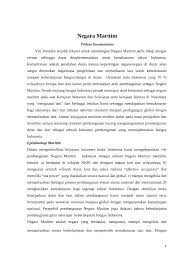 Istilah maritim sangat berhubungan dengan segala aktivitas yang berkaitan dengan pelayaran dan perniagaan atau perdagangan dimana masih berkaitan dengan kelautan. Pdf Negara Maritim