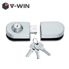Limited time sale easy return. Stainless Steel Frameless Sliding Glass Door Center Door Locks Vw Gdl 428 Supplier