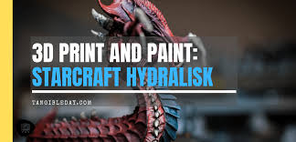 Painting A 3d Printed Hydralisk Model For Display 11 Fun Steps In 2020 Prints 3d Printing Model Paint