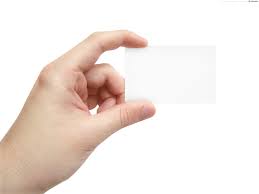 There are the number of choices when you wish to get the free blank business card templates. Blank Business Card In Hand Psdgraphics