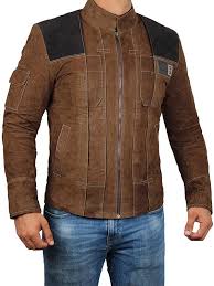 How han completes the infamous kessel run. A Star Wars Story Han Solo Brown Suede Jacket