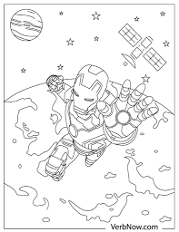 He later uses the suit to protect the world as iron man. Free Iron Man Coloring Pages For Download Pdf