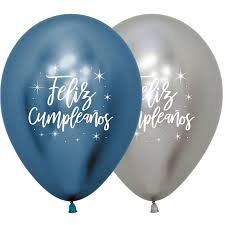 Maybe you would like to learn more about one of these? Comprar Globos Feliz Cumpleanos Reflex Azul Y Plata Precios Baratos