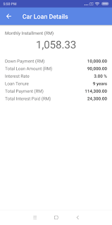 Car loan calculator find out if you can afford your dream car using our user friendly car loan calculator. Download Car Loan Calculator Malaysia Free For Android Car Loan Calculator Malaysia Apk Download Steprimo Com