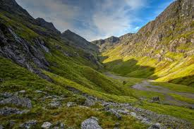 The Lost Valley (Hidden Valley) Trail in Glen Coe
