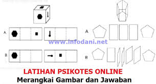 Psikotes bangun ruang dan jawabannya. 00 04 56 Latihan Psikotes Merangkai Gambar Dan Jawaban Infodani