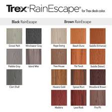 Rainescape Deck Drainage System Trough 16 Length Trex In 2020 Trex Deck Deck Colors Trex Deck Colors