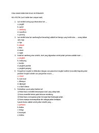 Check spelling or type a new query. Soal Ujian Usbn Smk Kelas Xii Penjaskes