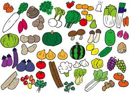 野菜群 沢山の野菜 イラスト イラスト 簡単 可愛い イラスト 食べ物 イラスト