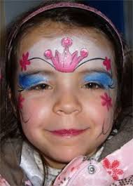 Maerchen Prinzessin Krone Kinderschminken Kinder Schminken Kinderschminken Prinzessin Schminken