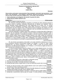 Edu Ro Simulare Bac 20 Martie 2019 Xi Xii Istorie Subiecte Si Bareme Proba E C Clasa A 11 A Si Clasa A 12 A Jitaruionelblog Pregatire Bac Si Evaluarea Nationala 2021 La Matematica Si