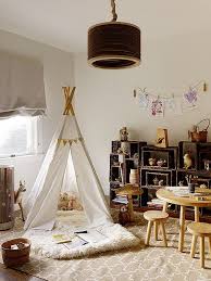 Kids Room Designs Rustic Toddler Room Ideas With Tent Round Natural Oak Table And Chairs Amazing Toddler Rooms Rustic Kids Kids Room Design Playroom Design