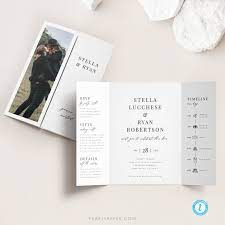 Gatefold Wedding Invitation Template Download Printable Etsy Wedding Invitation Templates Invitation Template Wedding Invitations