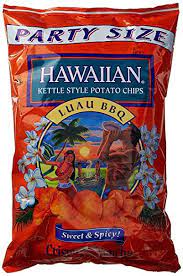 Hawaiian Kettle Style Potato Chips Luau Bbq 16 Ounce Prime Pantry Potato Chips Chips Sweet And Spicy