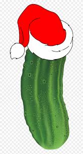 To search on pikpng now. Christmas Pickle Clipart Christmas Pickle With Hat Free Transparent Png Clipart Images Download