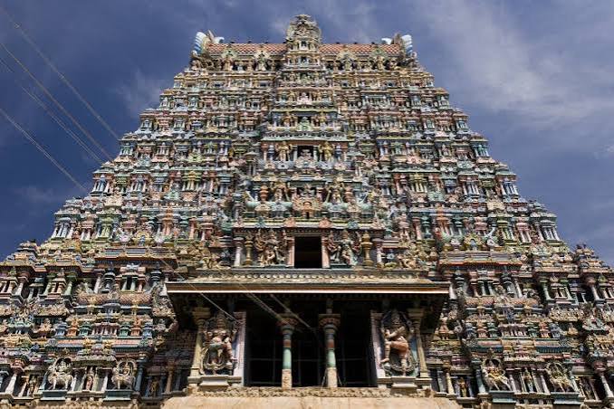 Minakshi Sundareshvara Temple - Madurai - India Stock Image - Image of hindu, sightseeing: 17549623