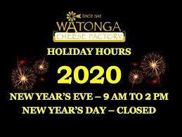 The Watonga Cheese Factory Is Closed For New Year S Day We Will Close Early At 2 Pm On New Year S Eve And Remain Closed Un In 2020 Cheese Factory Cheese Maker Watonga