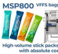 Electrolyte Stick Pack Machine | MSP 800 Powder Packaging ...