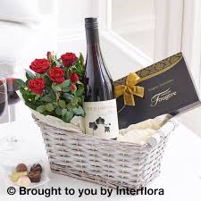 Have wine gifts & wine baskets delivered, and pair with flowers for an elegant touch. Luxury Red Wine Gift Basket Buy Online Or Call 01743 366111