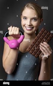 Fitness woman bar bell hi-res stock photography and images