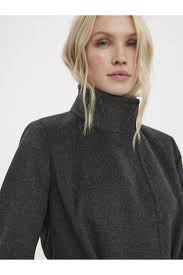 Vero Moda Mantel VMTWODOPE VERA LONG WOOL COAT GA NOOS