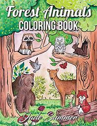 They include a fox, a hedgehog, a deer, a rabbit, a squirrel, a bear, a … Forest Animals An Adult Coloring Book With Adorable Woodland Creatures Delightful Fantasy Elements And Peaceful Nature Scenes By Jade Summer Used 9781702355803 World Of Books