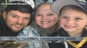 Eau Claire family chasing checkers, dreams through off-road racing