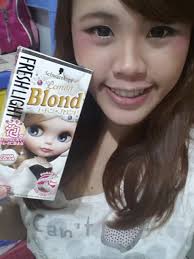 Schwarzkopf Fresh Light Foam Color Lemon Blond Anggie Lian