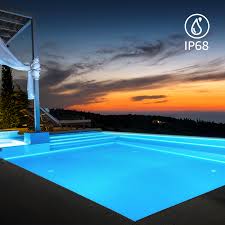 Led strip lighting is a great decorative led strip lighting is a great decorative solution for indoor or outdoor applications including under cabinets, accents, decks or patios. How To Choose Waterproof Led Light Strips For Pool Bathroom Etc