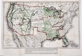 1883 United States Map Public Domain Texas Colorado Montana Florida Original Antique Maps Handmade The Originals