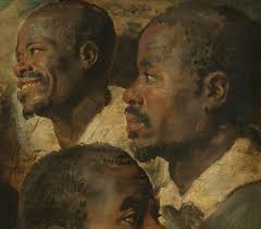 Pieter Paul Rubens, Four Studies of the Head of a Black Man (detail),...