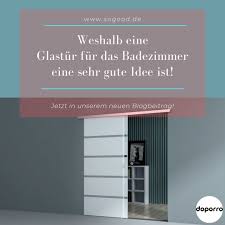 Bäder in schwarz, grau & weiß. Weshalb Eine Glastur Fur Das Bad Eine Sehr Gute Idee Ist Sogood De