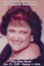 Kim Elaine Moses Rhynd (1947-2005)