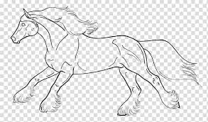 Mark off the width and height of the picture. Line Art Pony Gypsy Horse Mustang Sketch Mustang Transparent Background Png Clipart Hiclipart